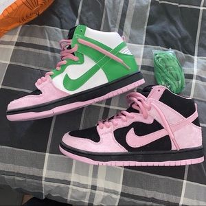 Nike sunk sb high invert celtics